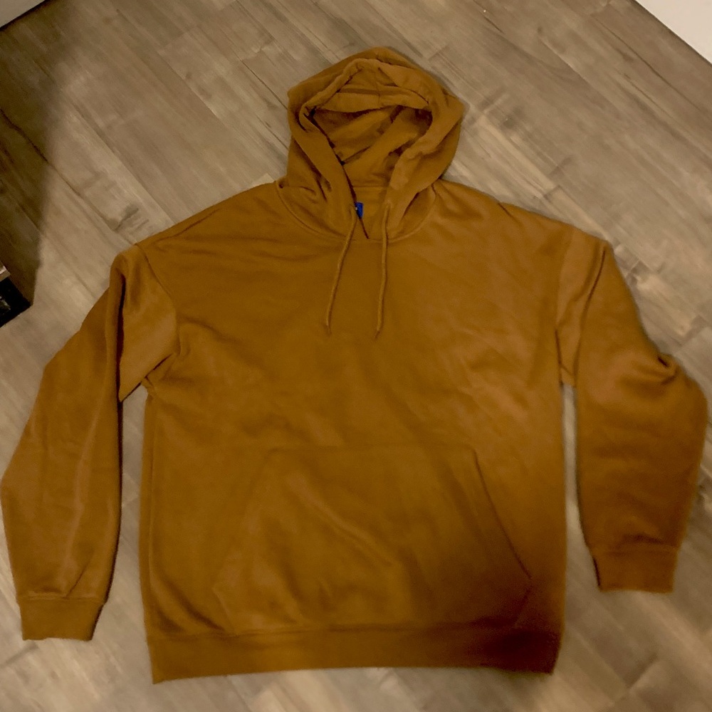 Jack&Jones basic brown hoodie